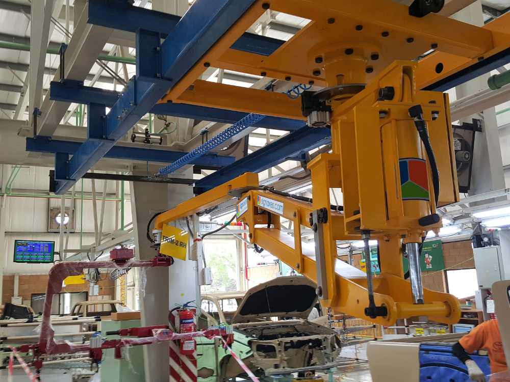 Pneumatic Manipulator for Automotive Industry